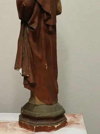 Antigua imagen del Sagrado Corazón de Jesús