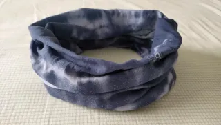 Scaldacollo Buff multiuso tie-dye