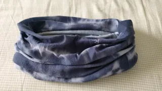 Scaldacollo Buff multiuso tie-dye