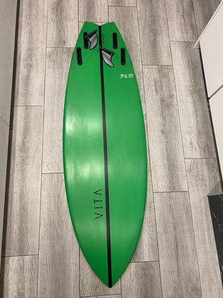 Tabla de surf Vita GT Fish verde
