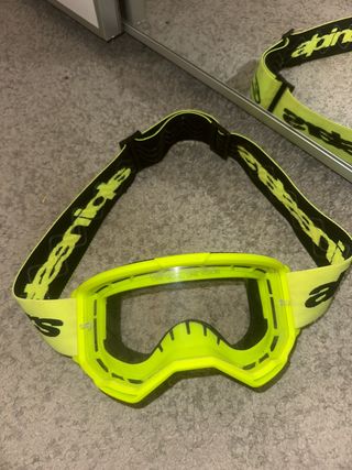 Gafas Alpinestars Amarillo Neón