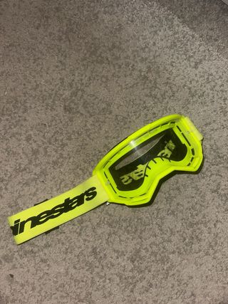 Gafas Alpinestars Amarillo Neón