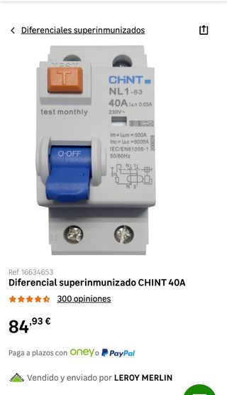Diferencial CHNT NL1-63 40A