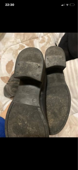 Stivali al ginocchio in vera pelle Peperosa