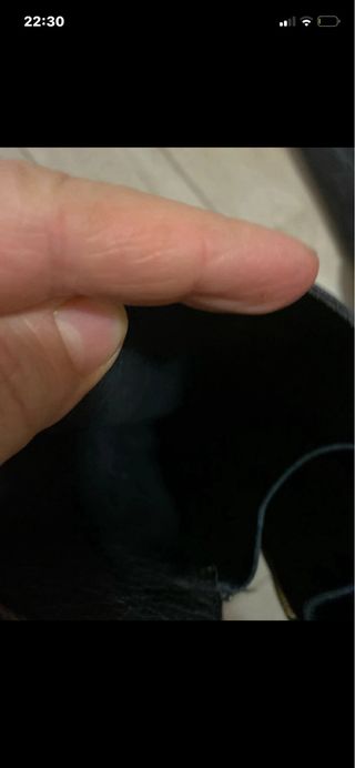 Stivali al ginocchio in vera pelle Peperosa