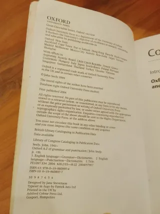 A-Z Of Grammar And Punctuation, Oxford