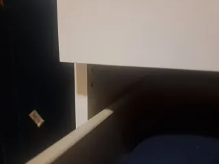 Cómoda Malm 3 Cajones blanca