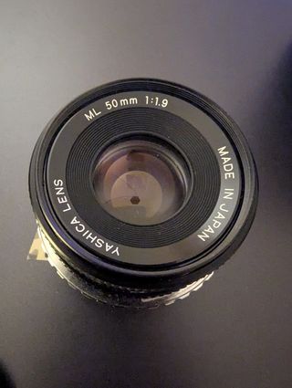 Objetivo Yashica ML 50mm 1:1.9