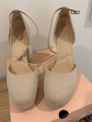 Tacones Graceland Beige Talla 39