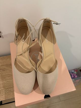 Tacones Graceland Beige Talla 39