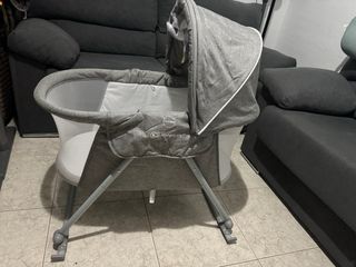 Cuna Mecedora Kinderkraft Gris