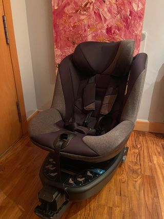 Silla coche bebé giratoria