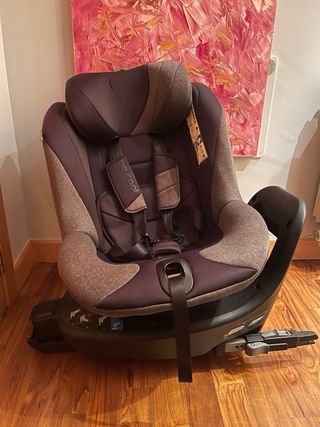 Silla coche bebé giratoria