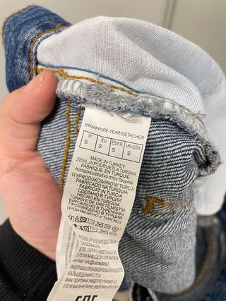 Vaqueros Calzedonia con Perlas y Diamantes