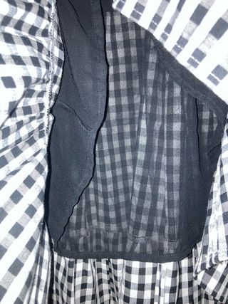 Vestido de cuadro Vichy