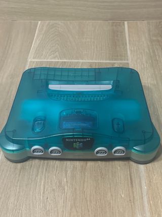 Nintendo 64 Ghiaccio Blu + Controller + Gioco
