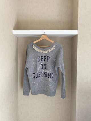 Sudadera Guess gris mujer Talla S