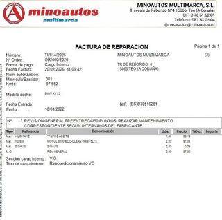 BMW X3 XDRIVE30 292 CV STEPTRONIC BUSINESS DESIGN