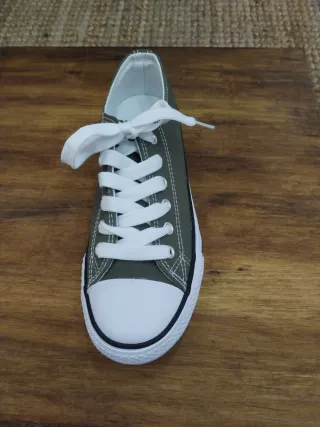 Zapatillas de tela kaki, del 36 al 40