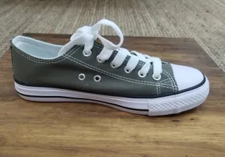 Zapatillas de tela kaki, del 36 al 40