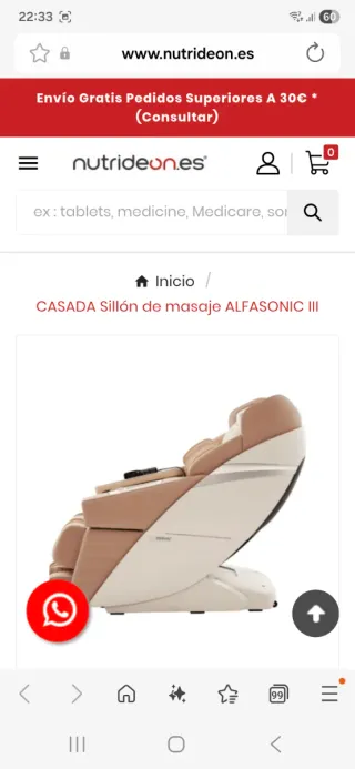 Sillón de Masaje Komoder