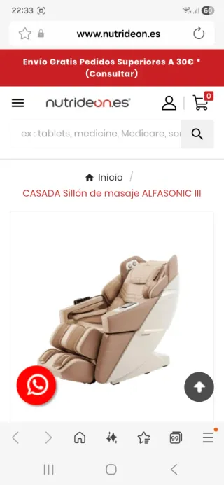 Sillón de Masaje Komoder