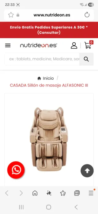 Sillón de Masaje Komoder