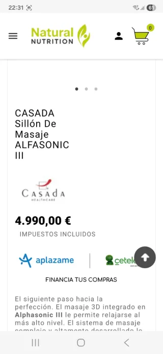 Sillón de Masaje Komoder