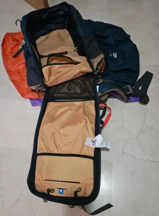 Mochila Quechua 70L Montaña Azul