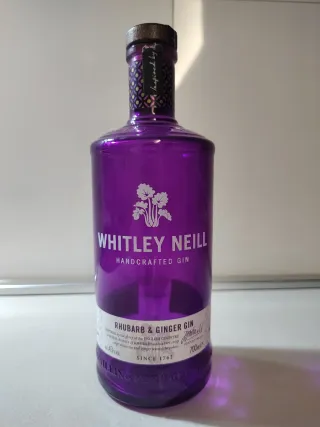 Bottiglia Gin Whitley Neill Viola Vuota