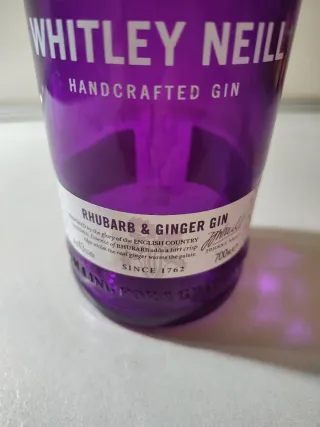 Bottiglia Gin Whitley Neill Viola Vuota