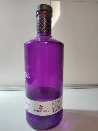 Bottiglia Gin Whitley Neill Viola Vuota