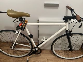 Bicicleta Fixie Blanca