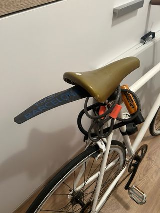 Bicicleta Fixie Blanca