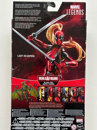 Lady Deadpool Marvel Legends Figura