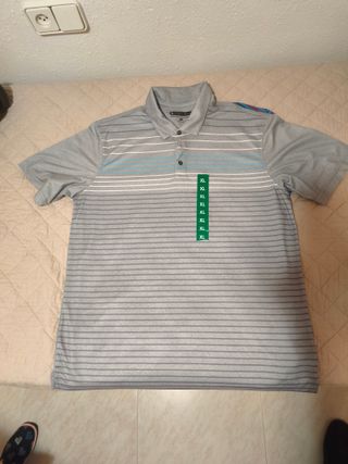 Polo Russell Athletic Gris Talla XL