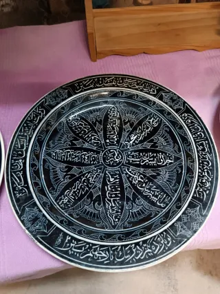 Pareja Platos Turcos Artesanales