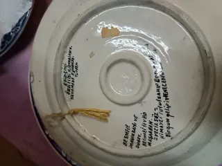 Pareja Platos Turcos Artesanales