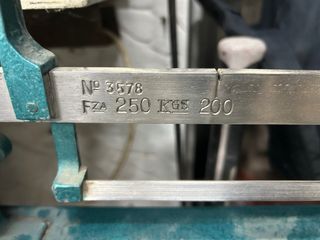 Báscula industrial vintage Rafels