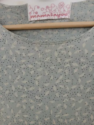 Vestido Mamatayoe sin mangas. Equivale a M