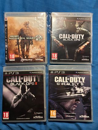 Lote 4 Giochi Call of Duty PS3
