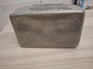 Furla Candy Bag Glitter Argento