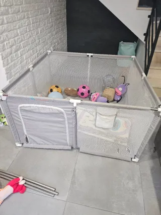 Parque infantil para bebés medidas 125x125 aproxim