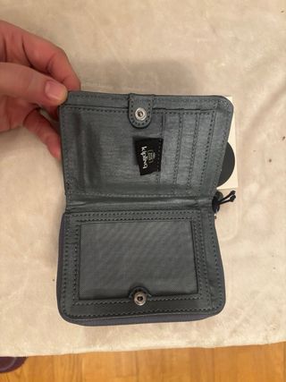 Cartera Kipling Basic Plus Steel Gr Metal