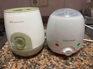 Calienta biberones Bebeconfort y Canpol babies