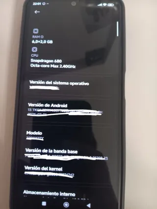 Xiaomi Redmi Note 11 Blu