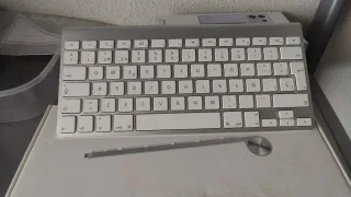 Teclado Apple Mac Wireless Plata