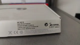 Teclado Apple Mac Wireless Plata