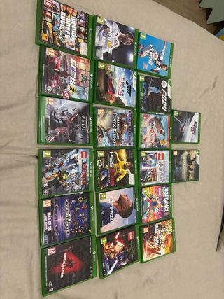 Lote de 20 Juegos Xbox One