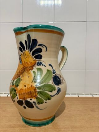 Juego 2 jarrones cerámica 28 cm